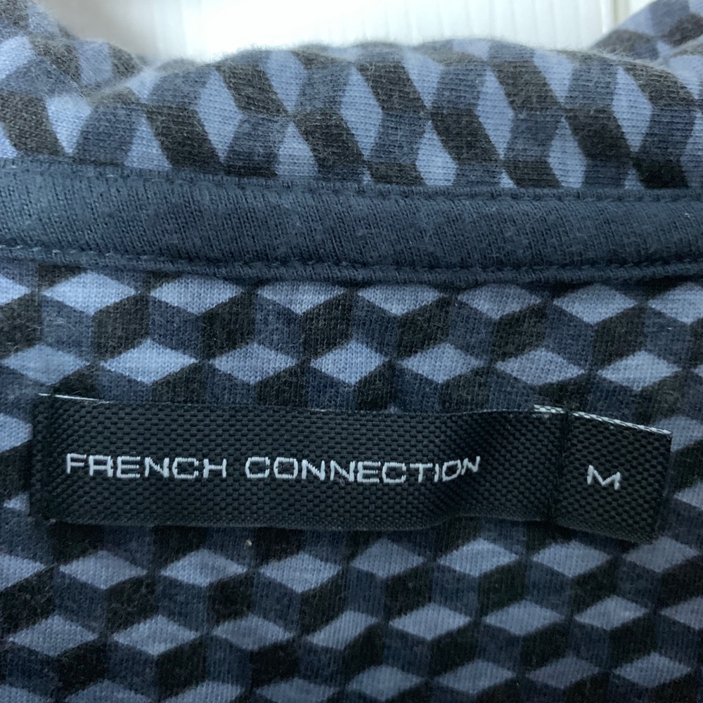 FCUK Geometric Dress Shirt - Picture 2 of 3